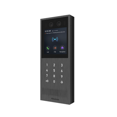 X912S - Багатоабонентна панель виклику з розпізнаванням обличчя, NFC та Bluetooth, Багатоабонентна