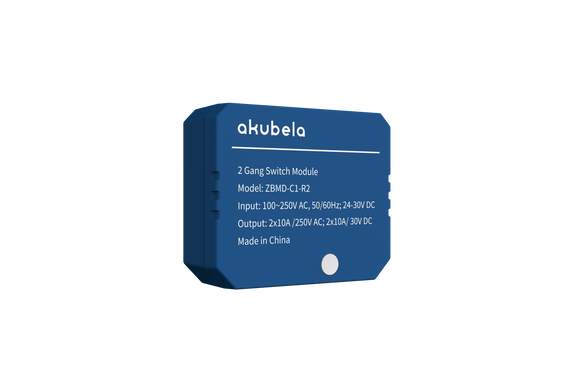 Вимикач двоканальний ZBMD-C1-R2