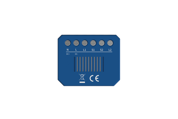 Вимикач двоканальний ZBMD-C1-R2
